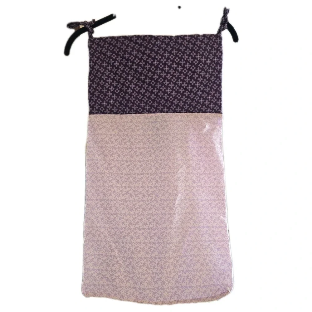 NoJo Butterflies Diaper Stacker/clothes Cottagecore Nursery Lilac‎ Purple Floral